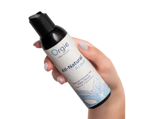 Интимный гель на водной основе Orgie All-Natural Acqua - 150 мл.