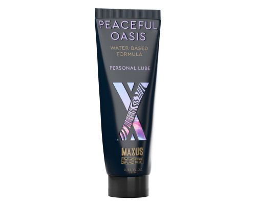 Интимный гель на водной основе MAXUS Peaceful Oasis - 75 мл.