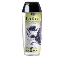 Съедобный лубрикант с ароматом дыни и манго - 165 мл.