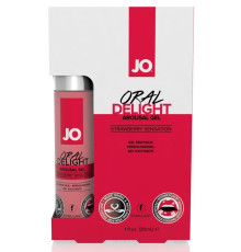 Клубничный лубрикант для оральных ласк Oral Delight Strawberry Sensation - 30 мл.
