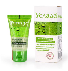 Увлажняющий гель-смазка с провитамином В5  Услада  - 30 гр.
