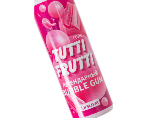 Интимный гель на водной основе Tutti-Frutti Bubble Gum - 30 гр.