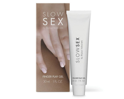 Гель для мастурбации с ароматом кокоса Slow Sex Finger Play Gel - 30 мл.