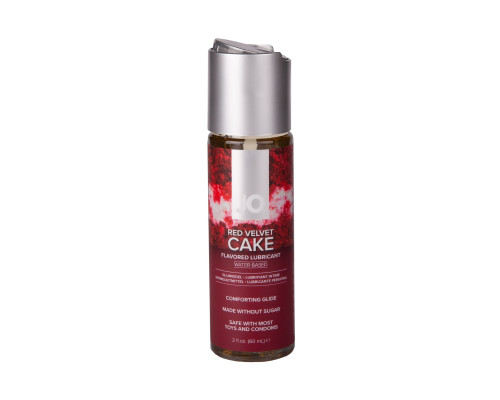 Лубрикант на водной основе JO H2O Red Velvet Cake Flavored Lubricant - 60 мл.
