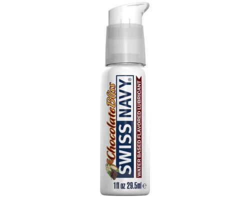 Лубрикант с ароматом шоколада Swiss Navy Chocolate Bliss Lube - 29,5 мл.