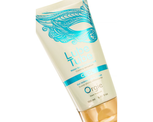 Интимный гель на водной основе Lube Tube Cool с охлаждающим эффектом - 150 мл.