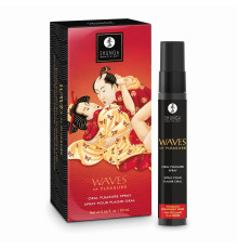 Оральный спрей Waves of Pleasure с ароматом клубники и шампанского - 20 мл.