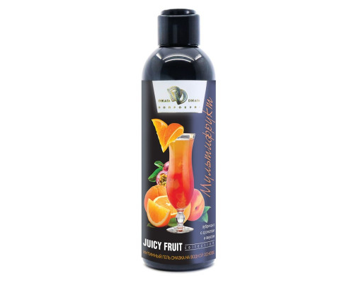 Интимный гель на водной основе JUICY FRUIT с ароматом фруктов - 200 мл.