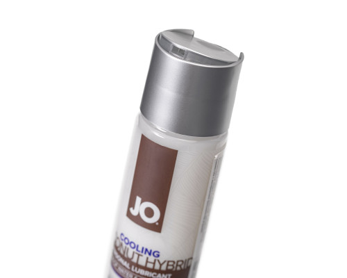 Водно-масляный лубрикант с охлаждающим эффектом JO Silicon free Hybrid Lubricant COOLING - 120 мл.