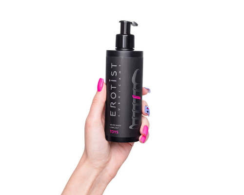 Лубрикант на водной основе Erotist Toys для использования с игрушками - 250 мл.