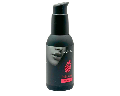Съедобный лубрикант JUJU с ароматом малины - 100 мл.