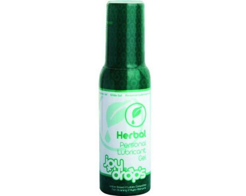 Смазка на водной основе JoyDrops Herbal - 100 мл.