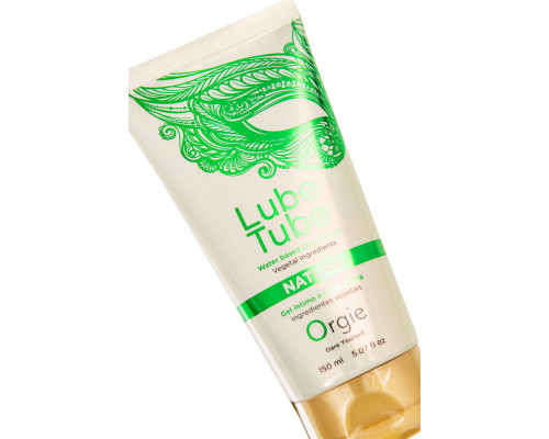 Интимный гель на водной основе Lube Tube Nature - 150 мл.