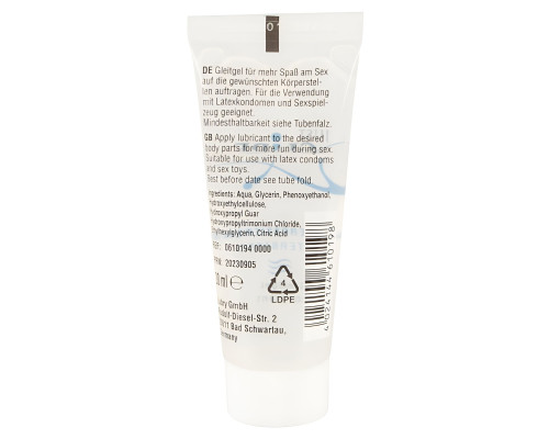 Гель-смазка на водной основе Just Glide - 20 мл.