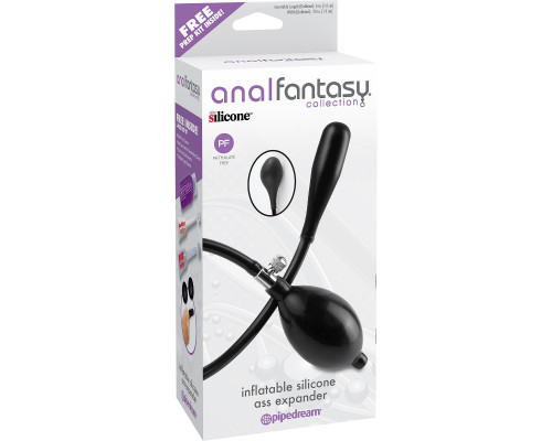Надувной анальный расширитель Inflatable Silicone Ass Expander