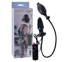 Универсальная анальная пробка-расширитель FANNY HILLS BLACK BUTT PLUG