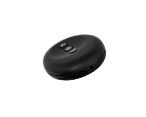 Черная надувная анальная вибровтулка Phoenix - 13,5 см.