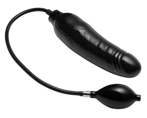 Фаллоимитатор с функцией расширения Primal Inflatable Dildo - 21,6 см.