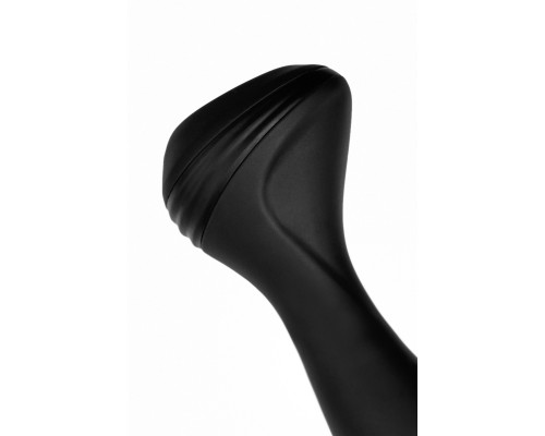 Черная надувная анальная вибровтулка Phoenix - 13,5 см.