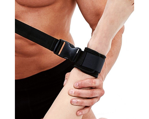 Черные фиксаторы для рук или ног G-Spot Pal