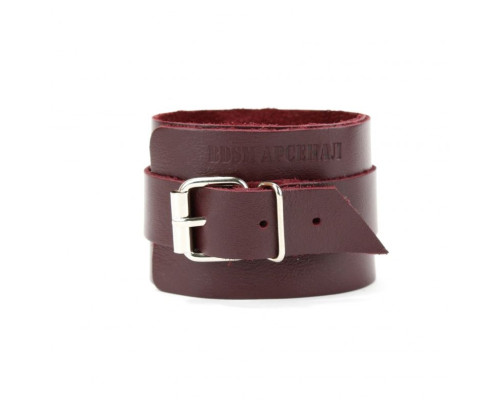 Бордовые оковы на ноги Ladys Arsenal