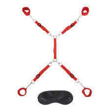 Красная фиксация на матрас Classic Bedspreader