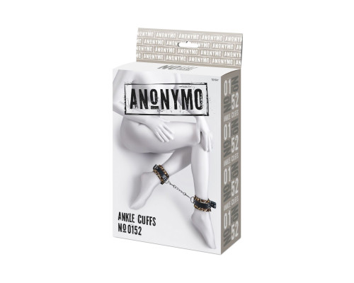 Оковы Anonymo с анималистическим принтом