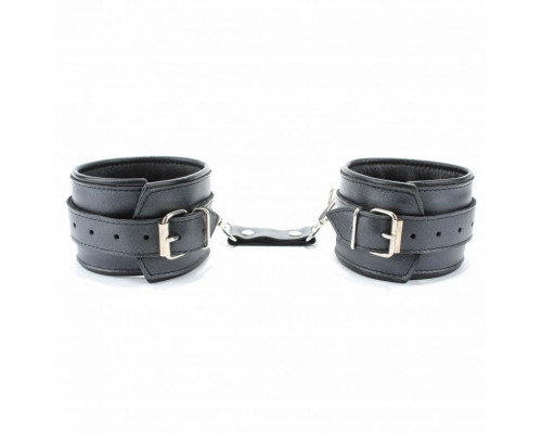 Поножи из гладкой кожи