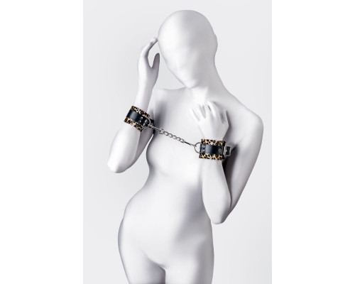 Наручники Anonymo с анималистическим принтом