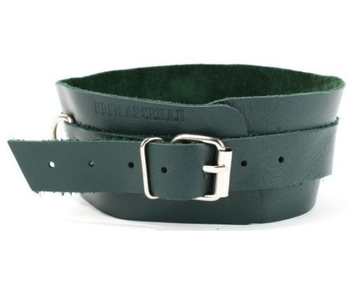 Изумрудный ошейник Ladys Arsenal на регулируемом ремешке