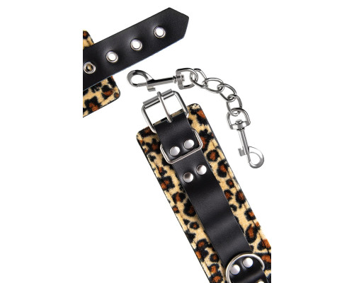 Оковы Anonymo с анималистическим принтом