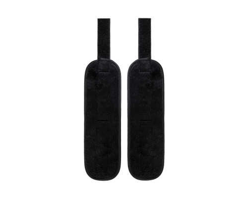 Черно-серебристые фиксаторы для рук на дверь Anonymo