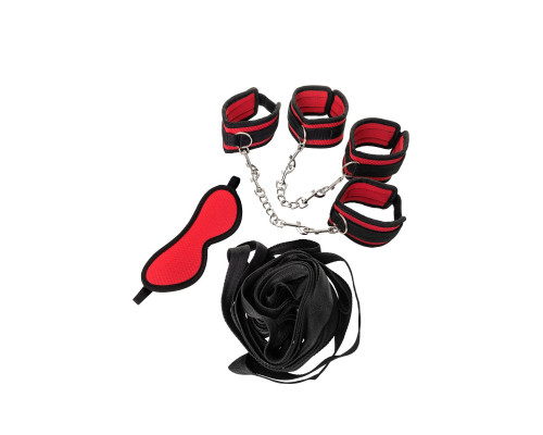 Красно-черный бондажный набор Anonymo