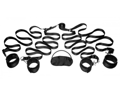 Бондаж для фиксации на кровати Frisky Bedroom Restraint Kit