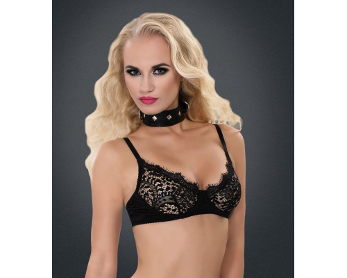 Полиуретановый ошейник с пуклями и D-кольцами Collar with Studs