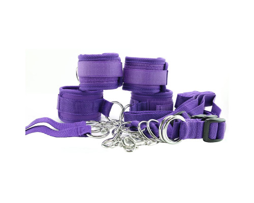 Фиолетовый набор фиксаций на кровати Classic Bed Spreader