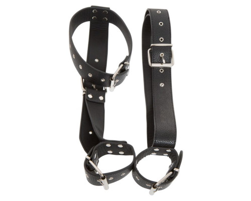Фиксация на шею и запястья Bad Kitty Neck and Hand Restraints