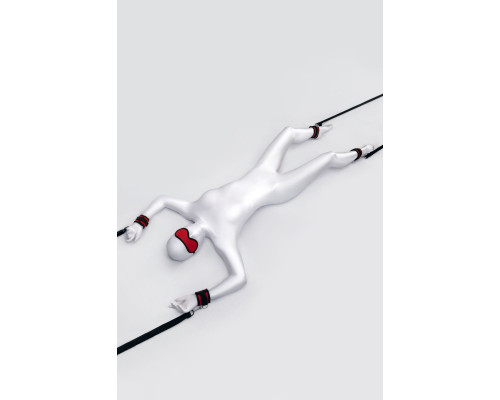 Красно-черный бондажный набор Anonymo