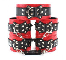 Набор кожаных БДСМ-аксессуаров