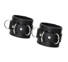 Черные наручники Anonymo на сцепке