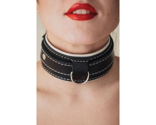 Ошейник со светлым подкладом