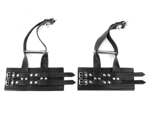 Черные наручники для подвешивания