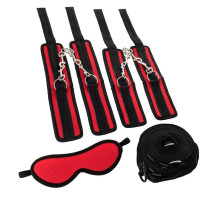 Красно-черный бондажный набор Anonymo