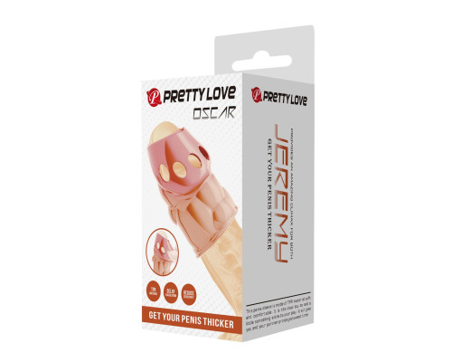 Реалистичная насадка на пенис Oscar