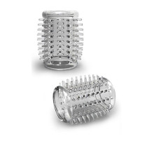 Прозрачная насадка с шипами STAY HARD COCK SLEEVE 01 CLEAR