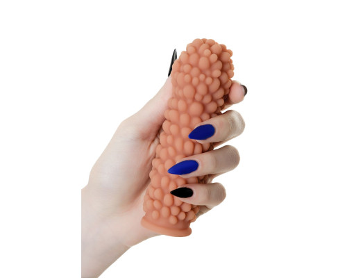 Насадка на фаллос с пузыриками по всей поверхности Extreme Sleeve 008 S-size - 12,7 см.