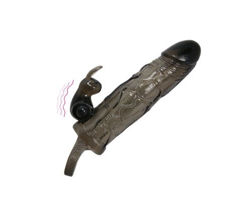 Удлиняющая дымчатая насадка с вибрацией