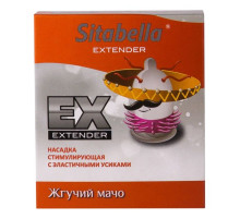 Стимулирующая насадка Sitabella Extender  Жгучий мачо