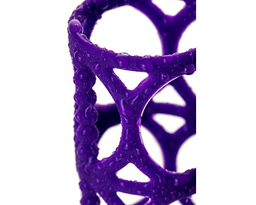 Фиолетовая насадка-сетка на член