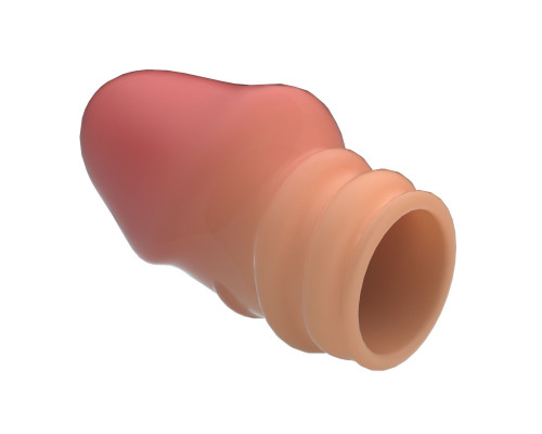 Телесная насадка на пенис Jeremy - 7 см.